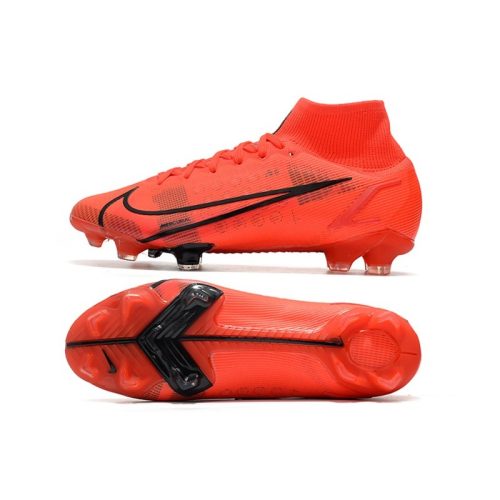 Nike Mercurial Superfly 8 Elite FG Rojo Negro_3.jpg